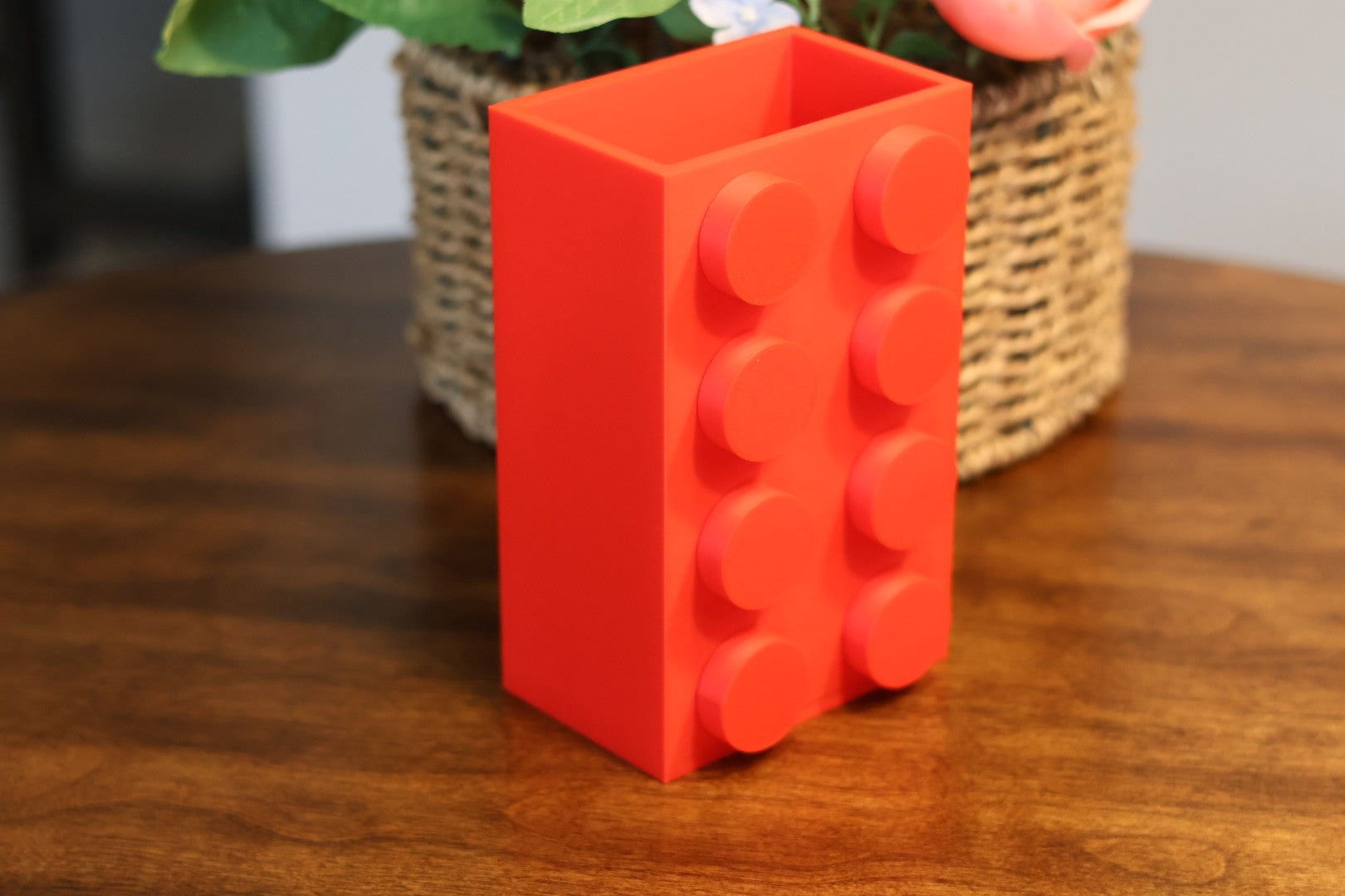 3D Printed Brick Inspired Pen / Pencil Holder