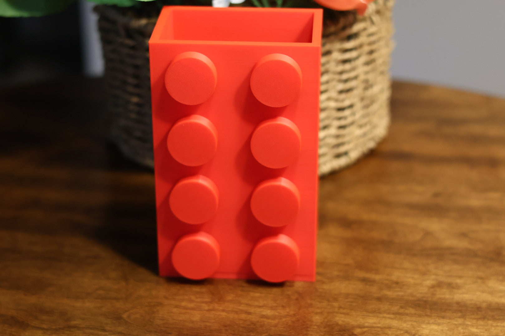 3D Printed Brick Inspired Pen / Pencil Holder