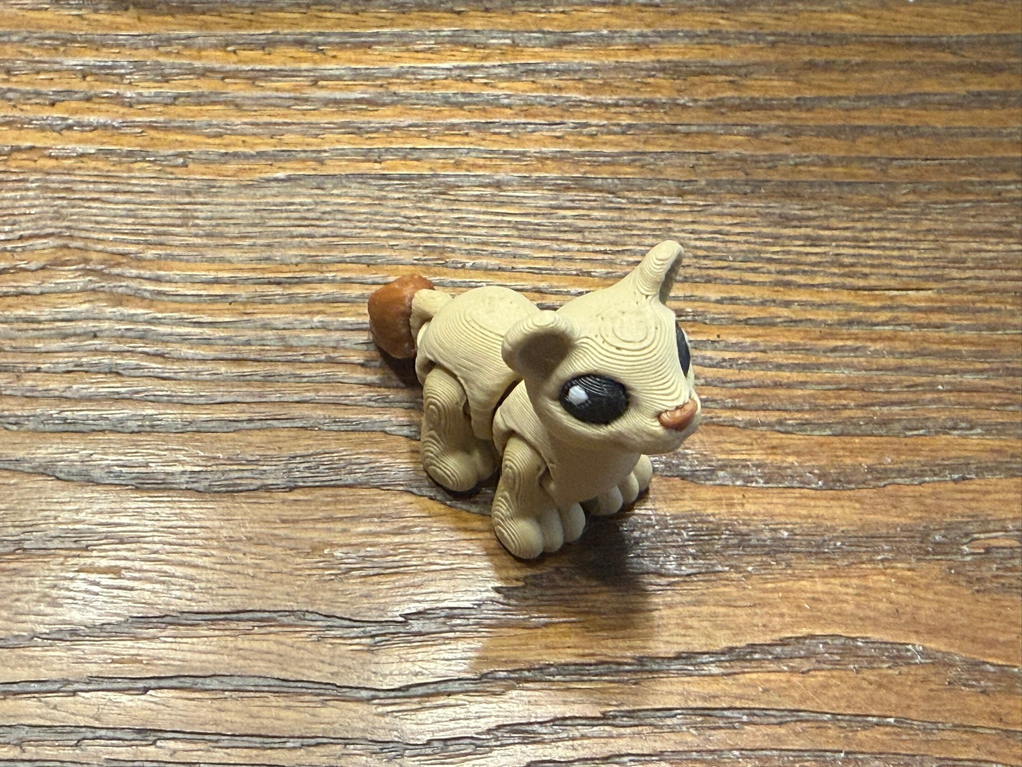 3D Printed Safari Animals – Articulated Fidget Toy Gift by Pencil Short Designs LLC