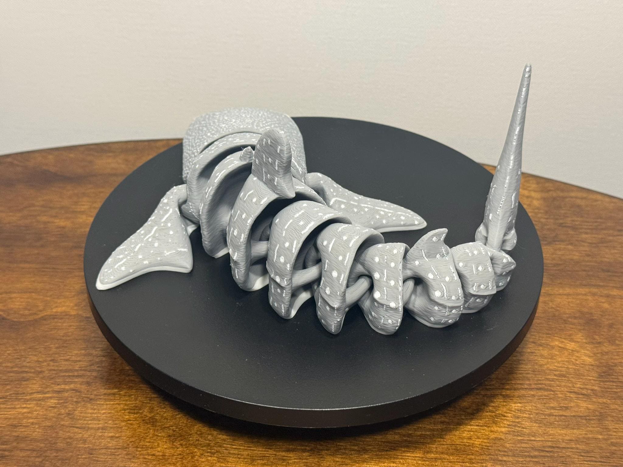 3D Printed Articulated Whale Shark, Poseable Marine Model by Pencil Short Designs LLC
