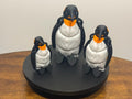 3D Printed Articulated Penguin, Multicolor PLA, Eco-Friendly Decor, Collectible Animal Figurine by Pencil Short Designs LLC
