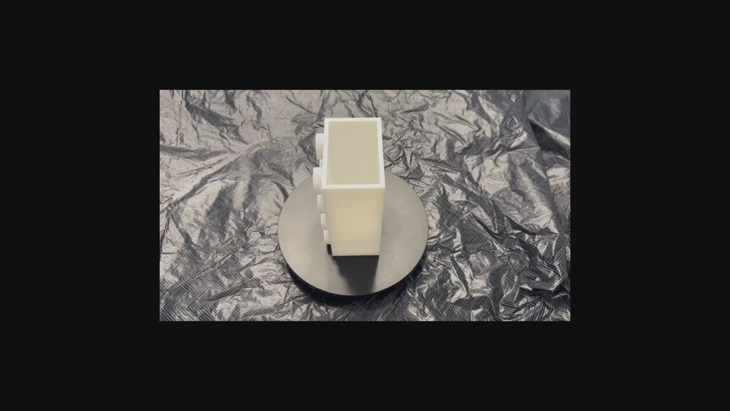 3D Printed Brick Inspired Pen And Pencil Holder For Desk Organization